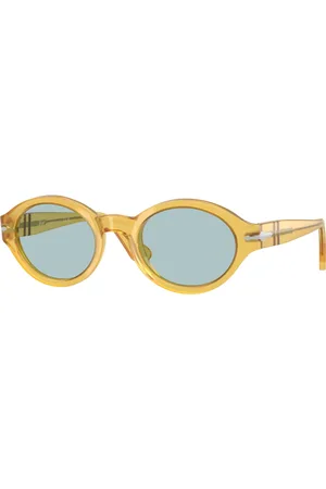 Persol Donna PO3378S LORIS 204/56 Occhiali da sole Acetato Blu Rotonda Normale