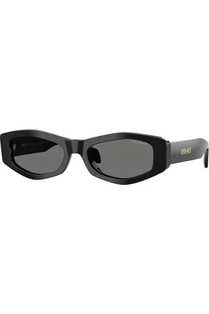 VERSACE Donna VE4487 GB1/81 Occhiali da sole Acetato Grigio Geometrica Polarizzata