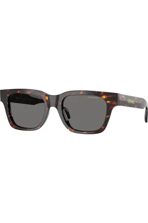 VERSACE Uomo VE4486 550981 Occhiali da sole Acetato Grigio Squadrata Polarizzata