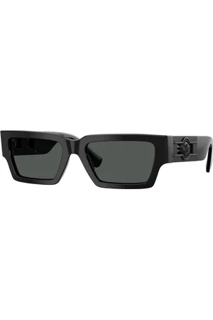 VERSACE Uomo VE4459 536087 Occhiali da sole Acetato Grigio Squadrata Normale
