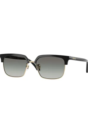 VERSACE Uomo VE4494D GB1/11 Occhiali da sole Iniettato Grigio Squadrata Normale Sfumato