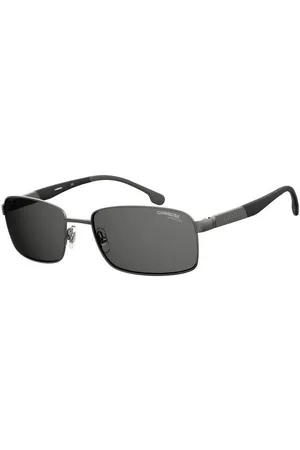 Carrera Uomo 8037/S R80/IR Occhiali da sole Acciaio Grigio Rotonda