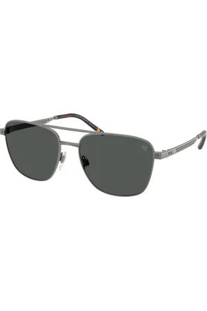 Ralph Lauren Uomo RL7091 947987 Occhiali da sole Acciaio Pilot Normale