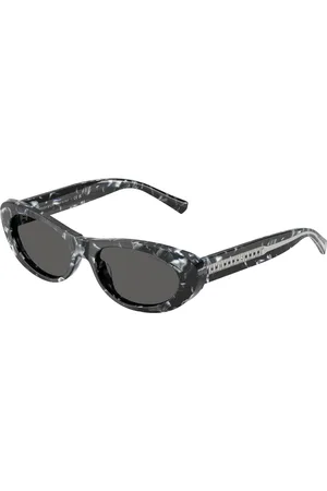 Tiffany & Co. Donna TF4236U 8428S4 Occhiali da sole Acetato Grigio Rotonda Normale