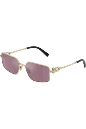Tiffany & Co. Unisex TF3111 6194AK Occhiali da sole Metallo Viola Squadrata Normale