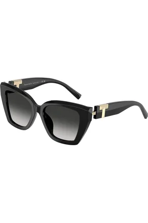 Tiffany & Co. Donna TF4239U 80013C Occhiali da sole Acetato Grigio Squadrata Normale Sfumato