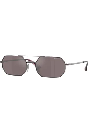 vogue Donna VO4329S 5149LB Occhiali da sole Metallo Rosa Geometrica Polarizzata