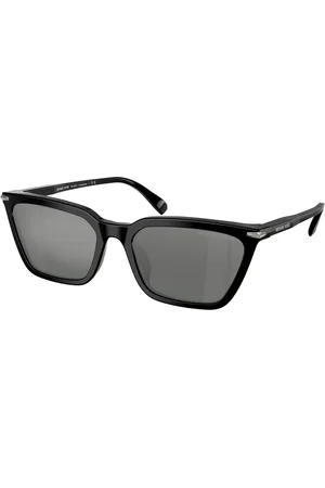 Michael Kors Uomo MK2250U EVERGLADES 300588 Occhiali da sole Acetato Grigio Cat Eye Normale Sfumato