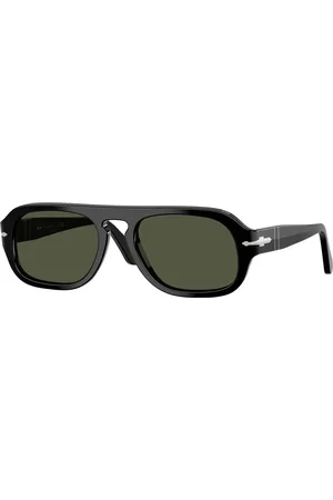 Persol Unisex PO3369S 95/31 Occhiali da sole Acetato Verde Pilot Normale
