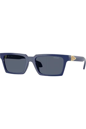 VERSACE Uomo VE4490U 545087 Occhiali da sole Iniettato Grigio Squadrata Normale