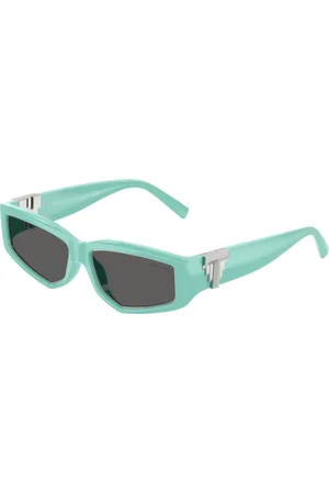 Tiffany & Co. Unisex TF4234U 8388S4 Occhiali da sole Iniettato Grigio Geometrica Normale