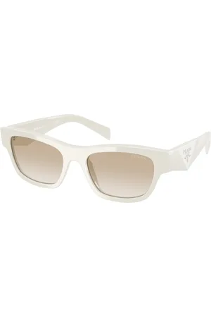 Prada Donna PR B09S 26A80M Occhiali da sole Acetato Grigio Farfalla Normale Sfumato