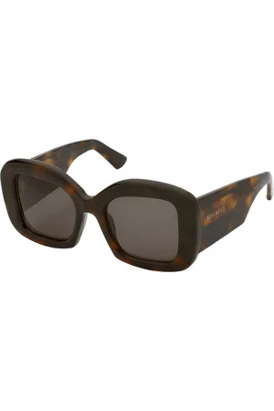 Nina Ricci Donna SNR395 752 Occhiali da sole Acetato Marrone Squadrata Antiriflesso