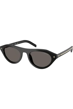 Prada Donna PR B15S 16K731 Occhiali da sole Acetato Grigio Geometrica Normale