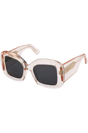 Nina Ricci Donna SNR395 838 Occhiali da sole Acetato Fumo Squadrata Antiriflesso