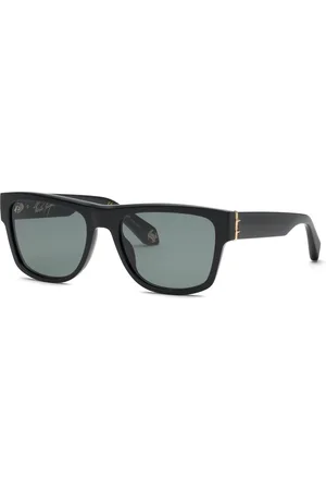 Roberto Cavalli Uomo SRC139 700 Occhiali da sole Acetato Grigio Squadrata Normale