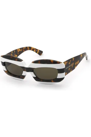 Nina Ricci Donna SNR441 0VB1 Occhiali da sole Acetato Marrone Geometrica Normale