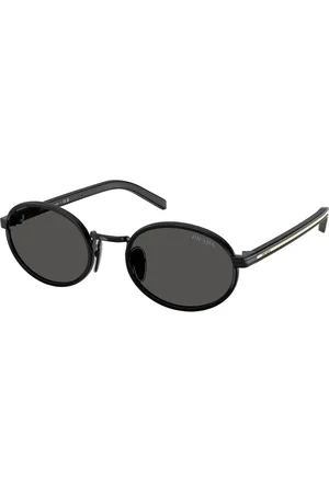 Prada Donna PR B56S AAV08Z Occhiali da sole Acciaio Grigio Rotonda Normale