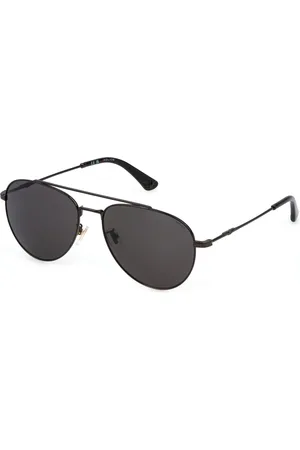 Police Uomo SPLP20 ORIGINS LITE 29 672 Occhiali da sole Metallo Fumo Pilot Normale
