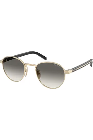 Prada Donna PR B52S ZVN02C Occhiali da sole Metallo Grigio Pantos Normale Sfumato