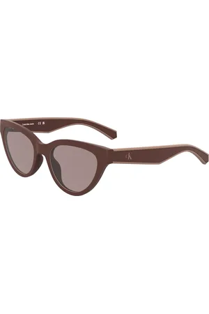 Calvin Klein Junior CKJ25301S 605 Occhiali da sole Bio-iniettato Rosso Cat Eye Normale