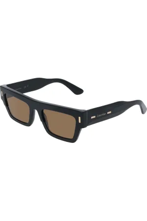 Calvin Klein Unisex CK25510S 1 Occhiali da sole Acetato Marrone Squadrata Normale