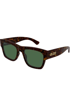 Gucci Uomo GG1793S 002 Occhiali da sole Acetato Verde Squadrata