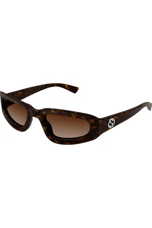 Gucci Uomo GG1787S 002 Occhiali da sole Iniettato Marrone Squadrata