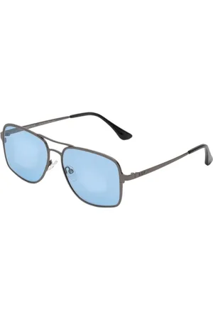 Retrosuperfuture Unisex LSM Spliff Blue-Gun Occhiali da sole Acetato Azzurro Squadrata Normale