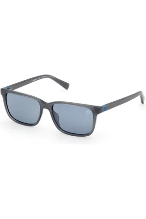 Timberland Unisex TB00050 20D Occhiali da sole Iniettato Fumo Squadrata Polarizzata