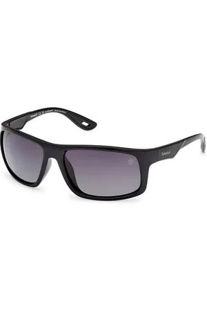 Timberland Uomo TB00034 01D Occhiali da sole Iniettato Fumo Squadrata Polarizzata