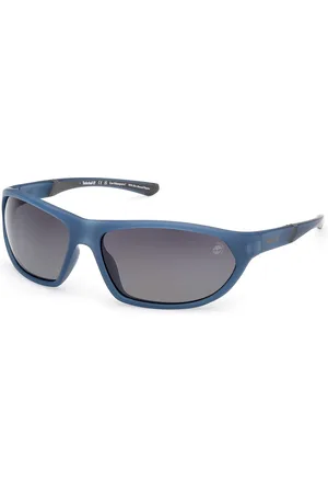 Timberland Uomo TB00035 91D Occhiali da sole Iniettato Fumo Squadrata Polarizzata
