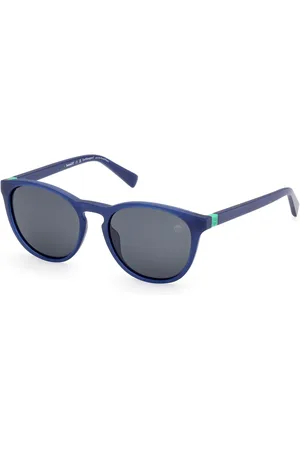 Timberland Unisex TB00049 91D Occhiali da sole Iniettato Fumo Rotonda Polarizzata
