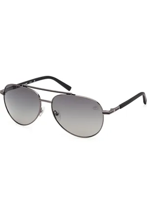 Timberland Uomo TB00039 08D Occhiali da sole Metallo Pilot Polarizzata