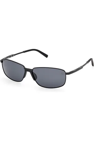 Timberland Uomo TB00041 02D Occhiali da sole Metallo Fumo Squadrata Polarizzata
