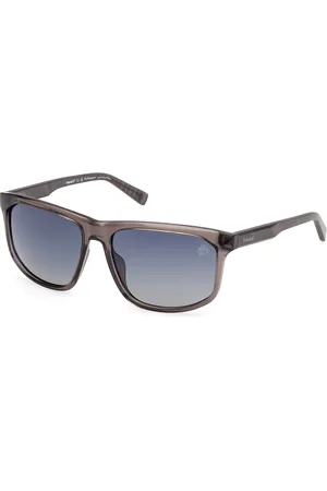 Timberland Uomo TB00036-H 20D Occhiali da sole Iniettato Fumo Squadrata Polarizzata