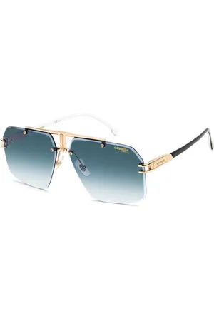 Carrera Uomo 1054/S J5G/08 Occhiali da sole Metallo Blu Squadrata Sfumato