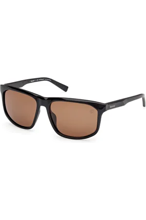 Timberland Uomo TB00036-H 01H Occhiali da sole Iniettato Marrone Squadrata Polarizzata