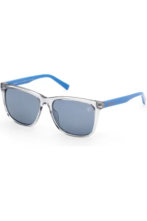 Timberland Unisex TB00047 20D Occhiali da sole Iniettato Fumo Squadrata Polarizzata