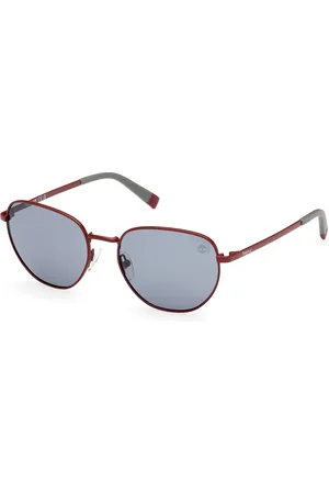 Timberland Unisex TB00048 67D Occhiali da sole Metallo Rotonda Polarizzata