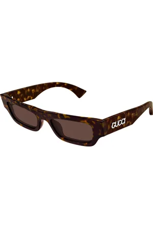 Gucci Uomo GG1839S 002 Occhiali da sole Acetato Marrone Squadrata