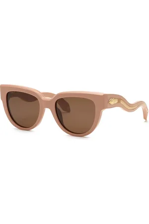 Roberto Cavalli SRC054 816 Occhiali da sole Marrone