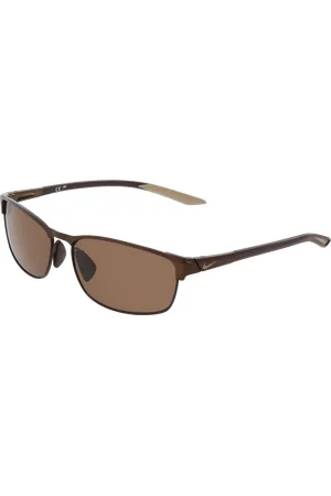 Nike Uomo MODERN METAL DZ7364 200 Occhiali da sole Metallo Marrone Squadrata Normale