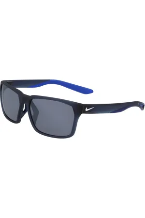 Nike Uomo MAVERICK RGE N IF2488X 410 Occhiali da sole Bio-iniettato Grigio Squadrata Normale