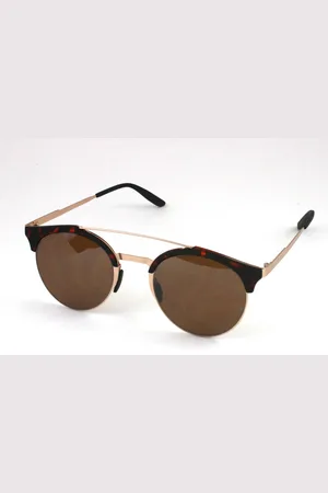 EXIT Unisex EXS17013 05 oro/marrone Occhiali da sole Pilot Normale