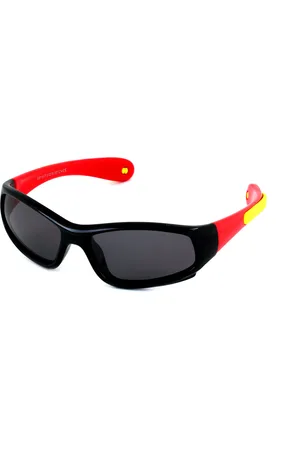 EXIT Bambino OCCH. SOLE BAMB. PLAST. S8110 C.14 -ROSSO/FUMO *3P Occhiali da sole Plastica Grigio Maschera Polarizzata