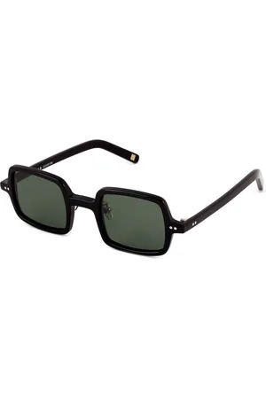 XLAB Unisex SANTORINI Occhiali da sole Acetato Verde G15 Squadrata Polarizzata