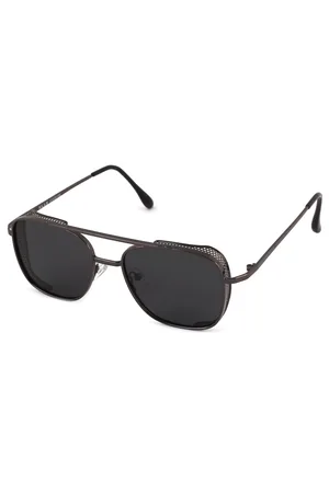 XLAB Unisex CRETA Occhiali da sole Metallo Fumo Pilot Polarizzata