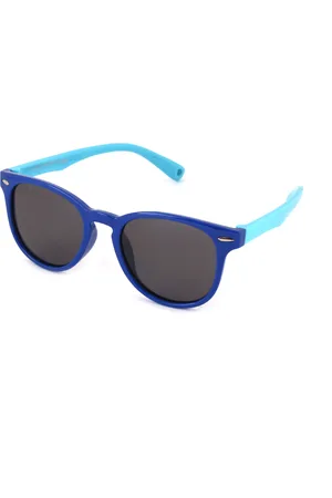 EXIT Bambino OCCH. SOLE BAMB. PLAST. S8223 C.28 -AZZURRO/FUMO *3P Occhiali da sole Plastica Grigio Pantos Polarizzata