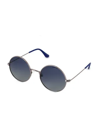 EXIT Bambino OCCH. SOLE BAMB. MET. TK0917 C.03 ARG. L./BLU SF. *3P Occhiali da sole Metallo Blu Rotonda Polarizzata Sfumato